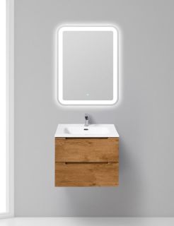 Тумба под раковину BelBagno подвесная 60x50см Rovere Nature ETNA-600-2C-SO-RN-P